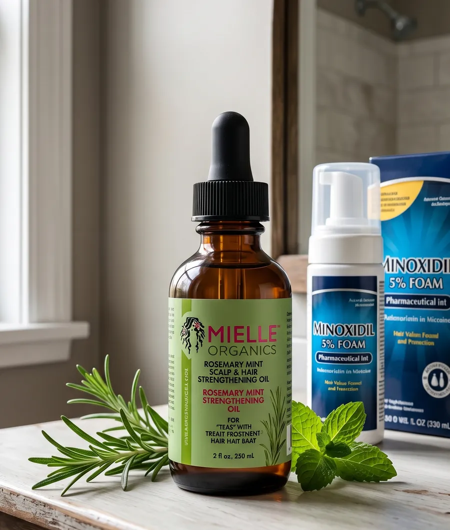 Huile de Romarin Mielle Avis : Alternative au Minoxidil ou Mythe ?