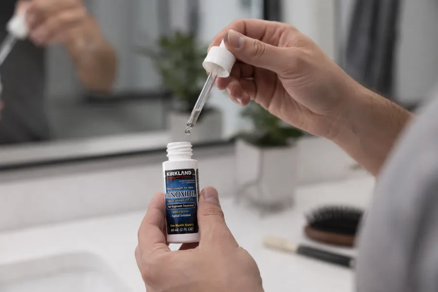 Minoxidil 5% Homme : Protocole, Résultats et Effet Shedding